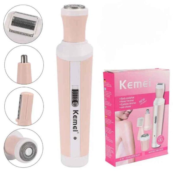 KEMEI 4-in-1 Shaver Suit KM-3024