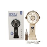 LED Digital Display Rechargeable Mist Spray Fan LX631P LED Digital Display Rechargeable Mist Spray Fan LX631P